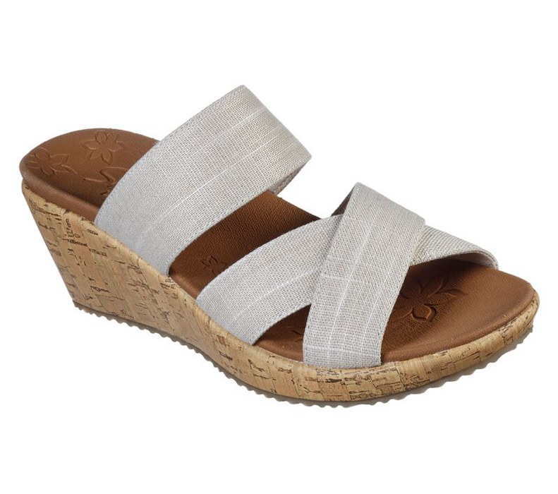 Skechers Beverlee - Canyon Dangle - Womens Sandals Beige [AU-XX5391]